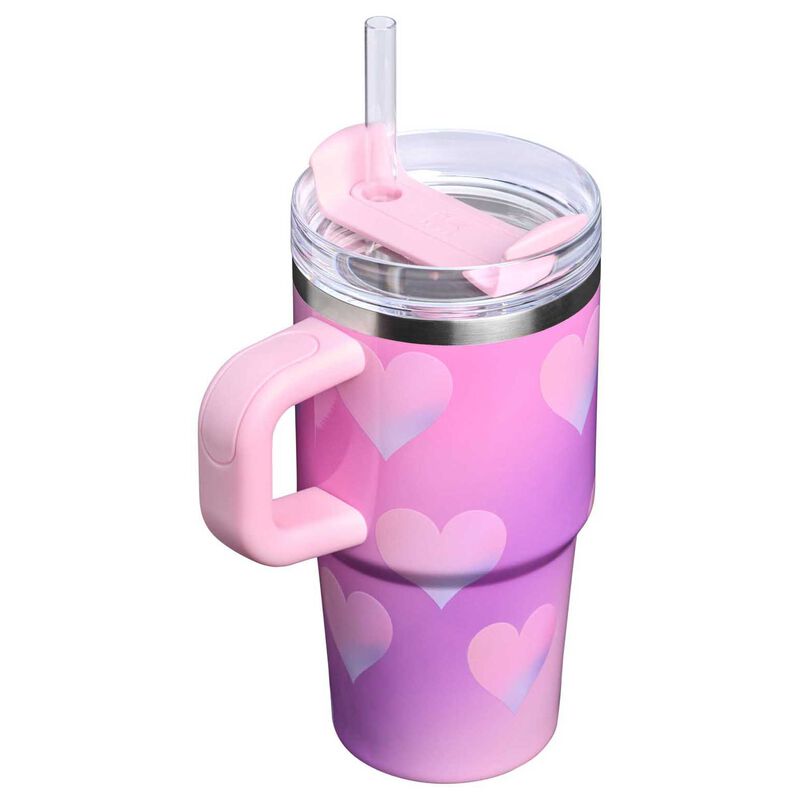 Stanley Valentine&rsquo;s Day Quencher H2.0 Flowstate&trade; Tumbler 20oz Pink Heart image number 3